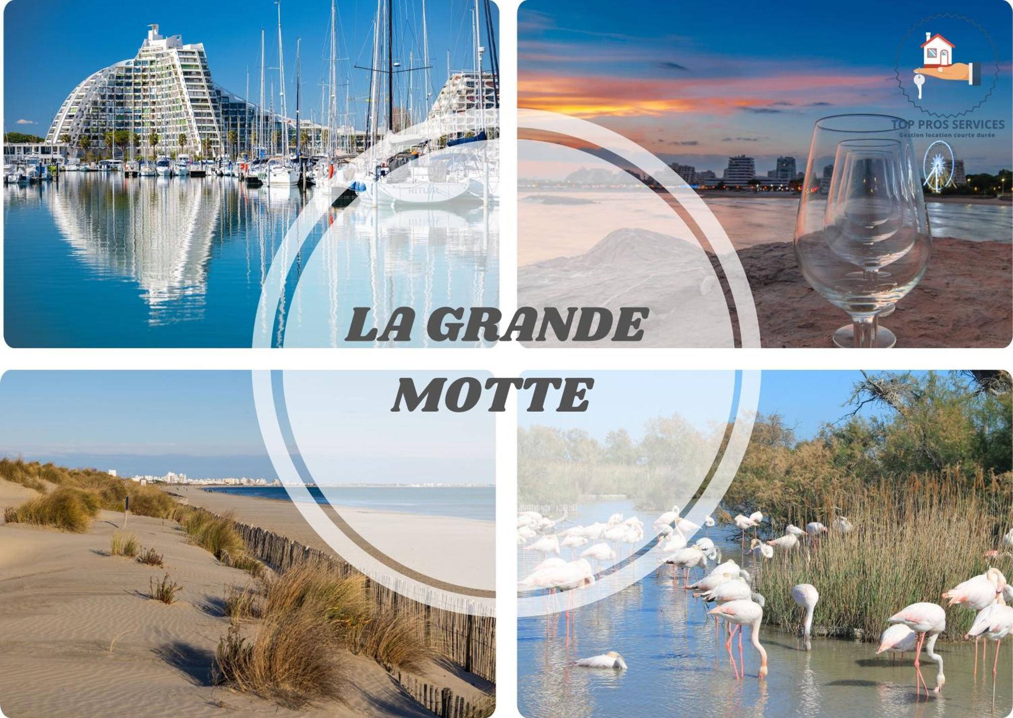 Les Marines Port 2 Min Plage Camargue- Top Pros Services Conciergerie La Grande Motte Mauguio Bagian luar foto